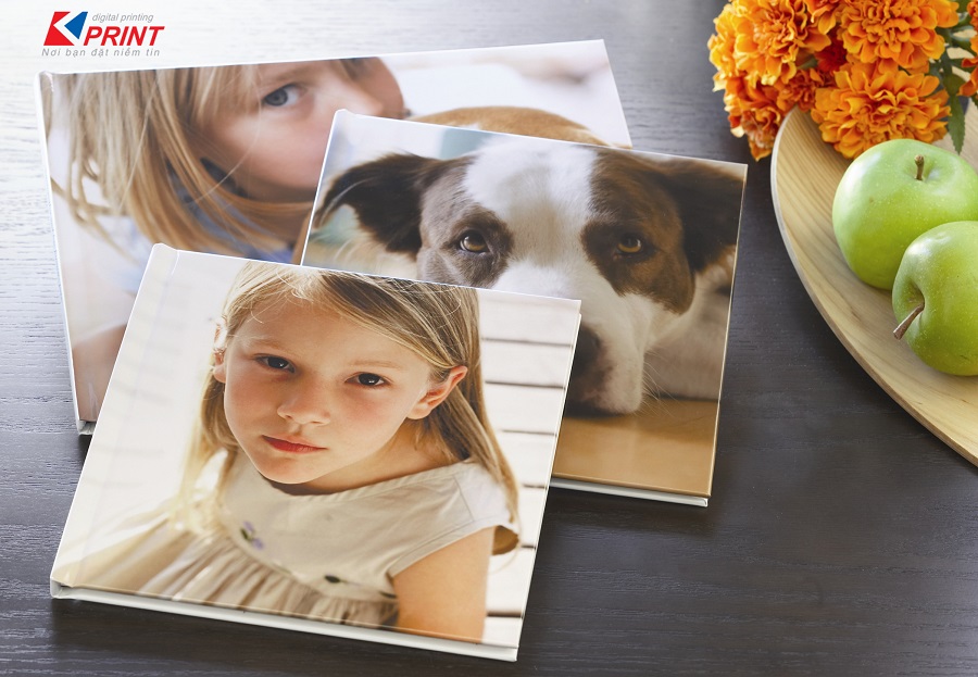 In Photobook. In Sách Ảnh khắc ghi từng kỷ niệm. C.lượng in siêu nét