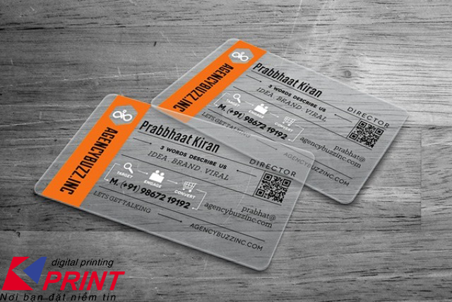 in card visit số lượng ít