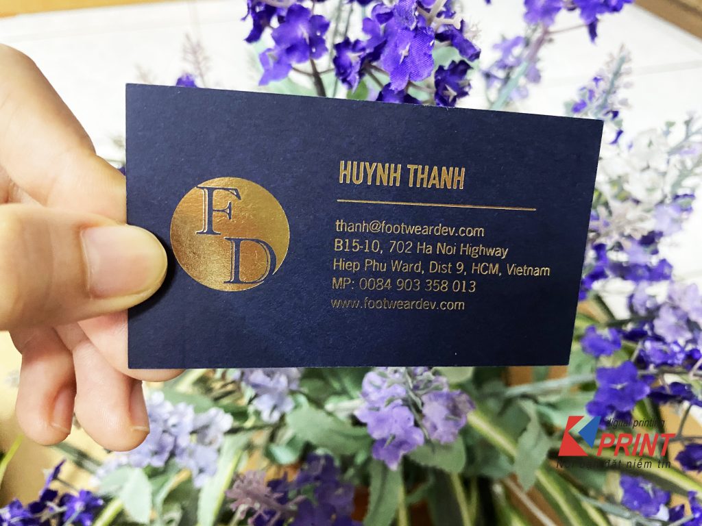 kích thước in card visit
