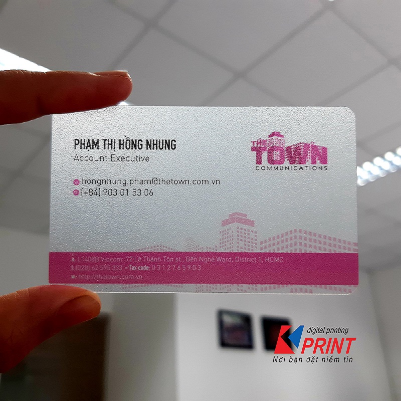 giấy in card
