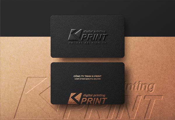 in name card chất lượng