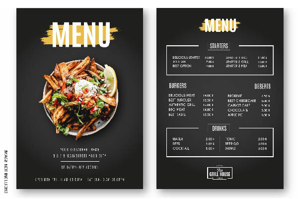 thiet ke in an menu dep
