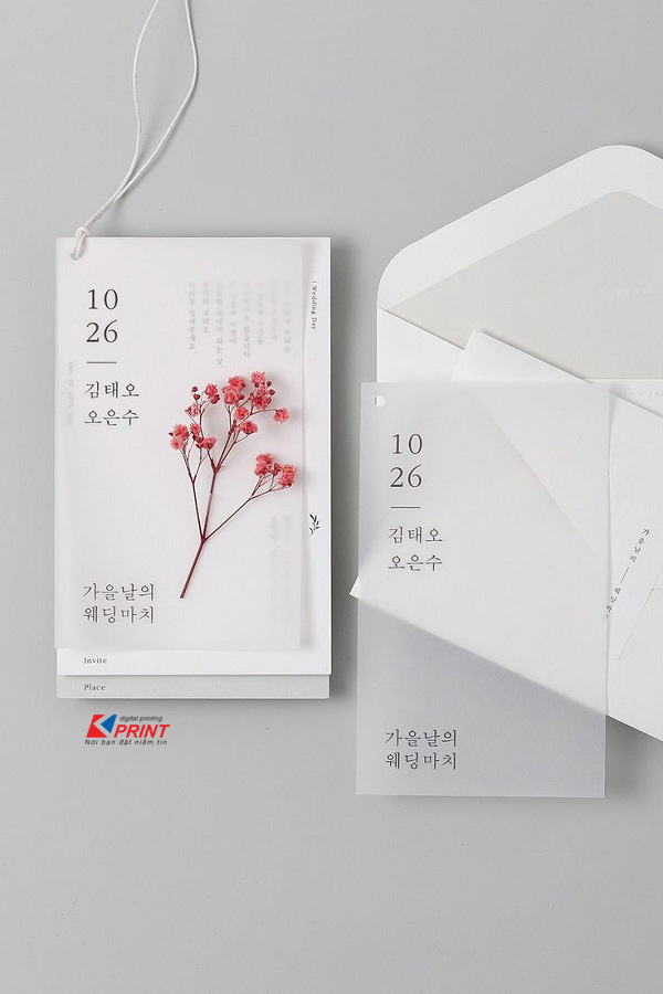 Địa chỉ in thiệp cưới đẹp