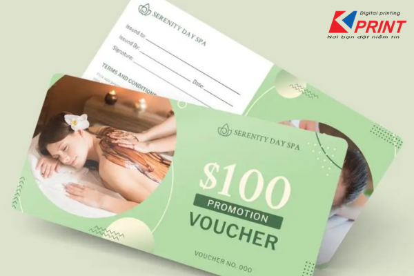 in voucher spa thẩm mỹ